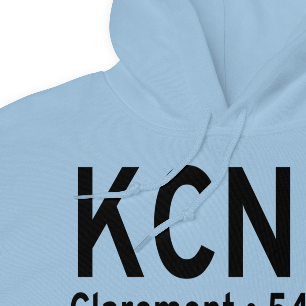 Claremont Municipal Airport (KCNH) ICAO Hoodie Sweatshirt 