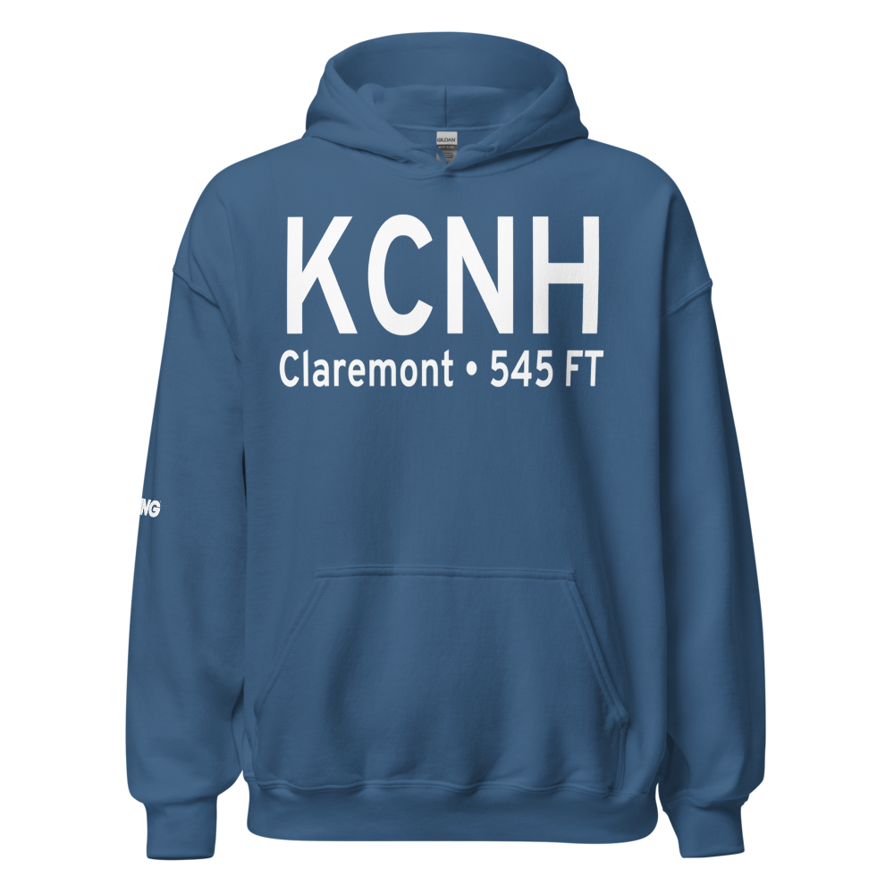 Claremont Municipal Airport (KCNH) ICAO Hoodie Sweatshirt 