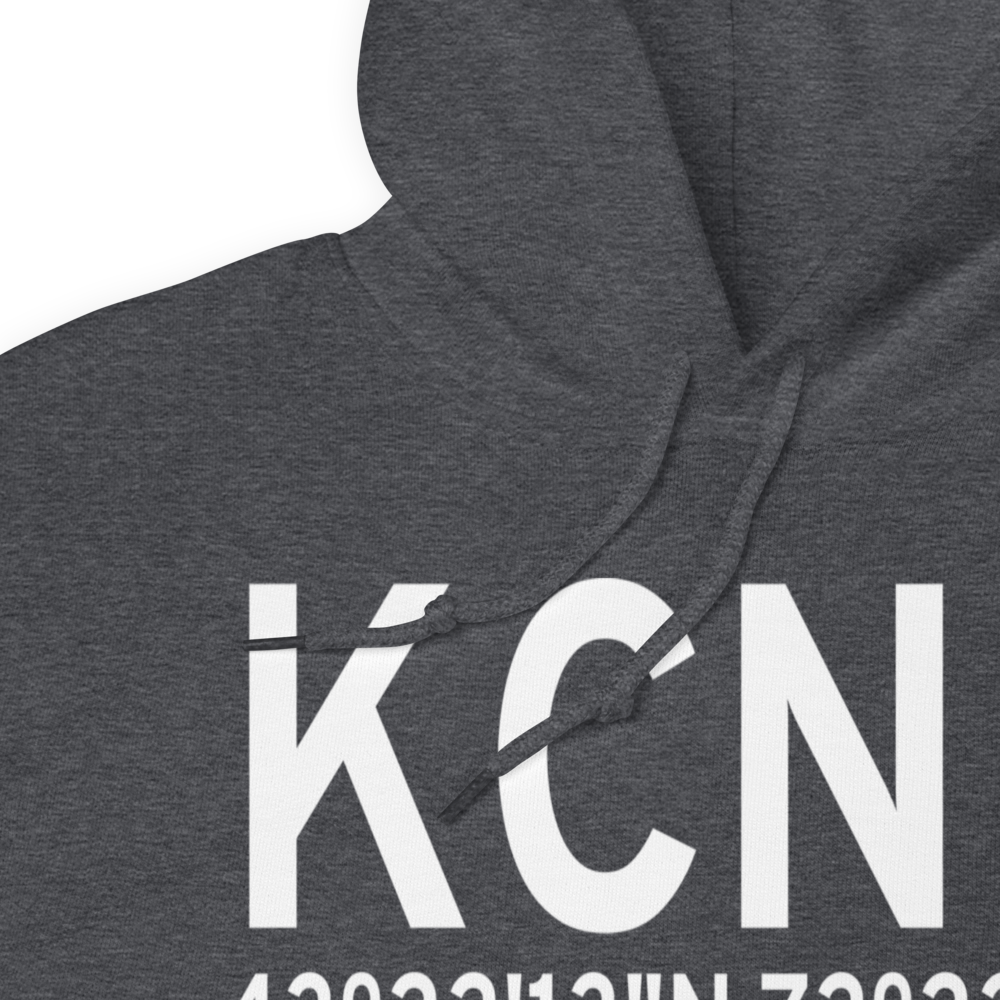 Claremont Municipal Airport (KCNH) ICAO Hoodie Sweatshirt 