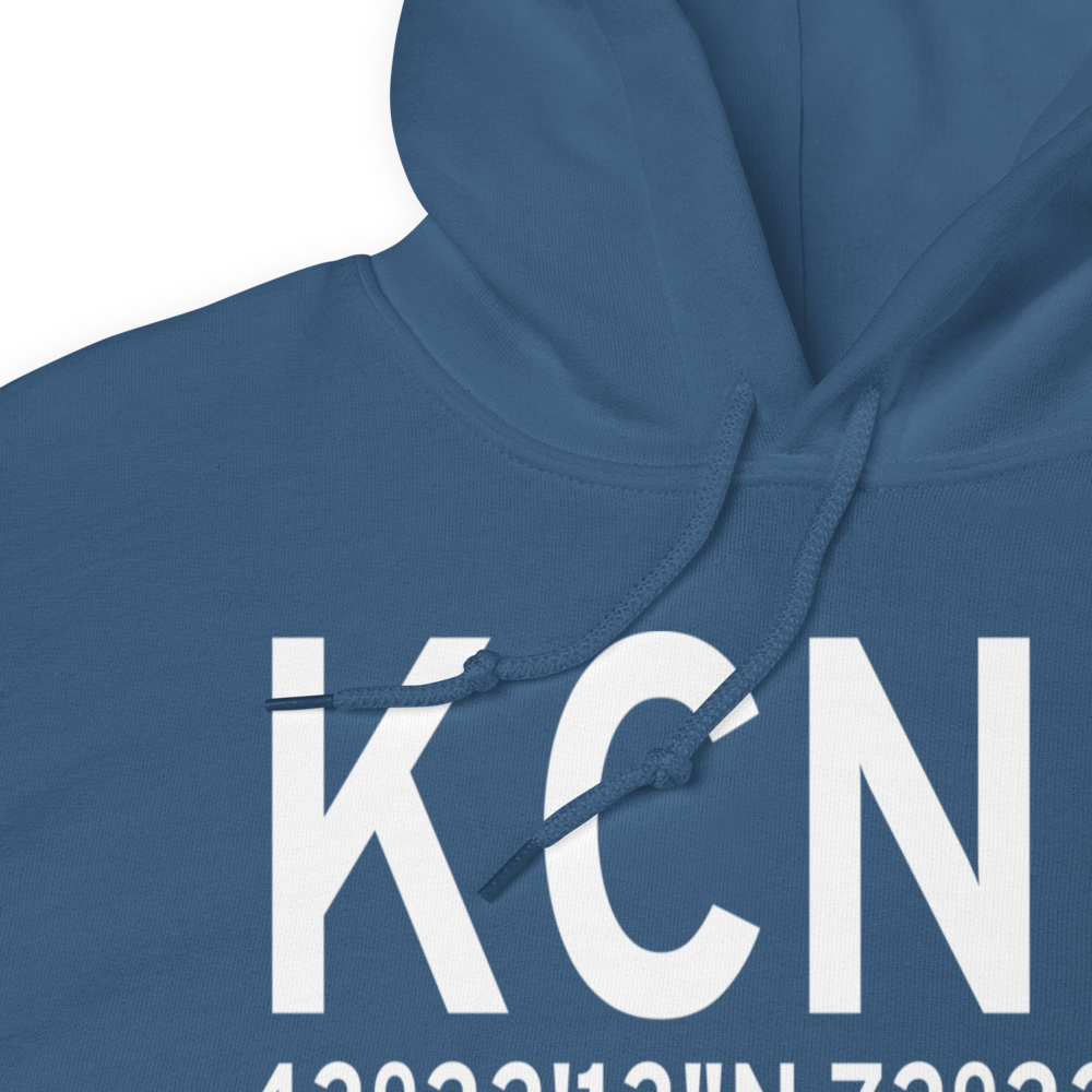 Claremont Municipal Airport (KCNH) ICAO Hoodie Sweatshirt 