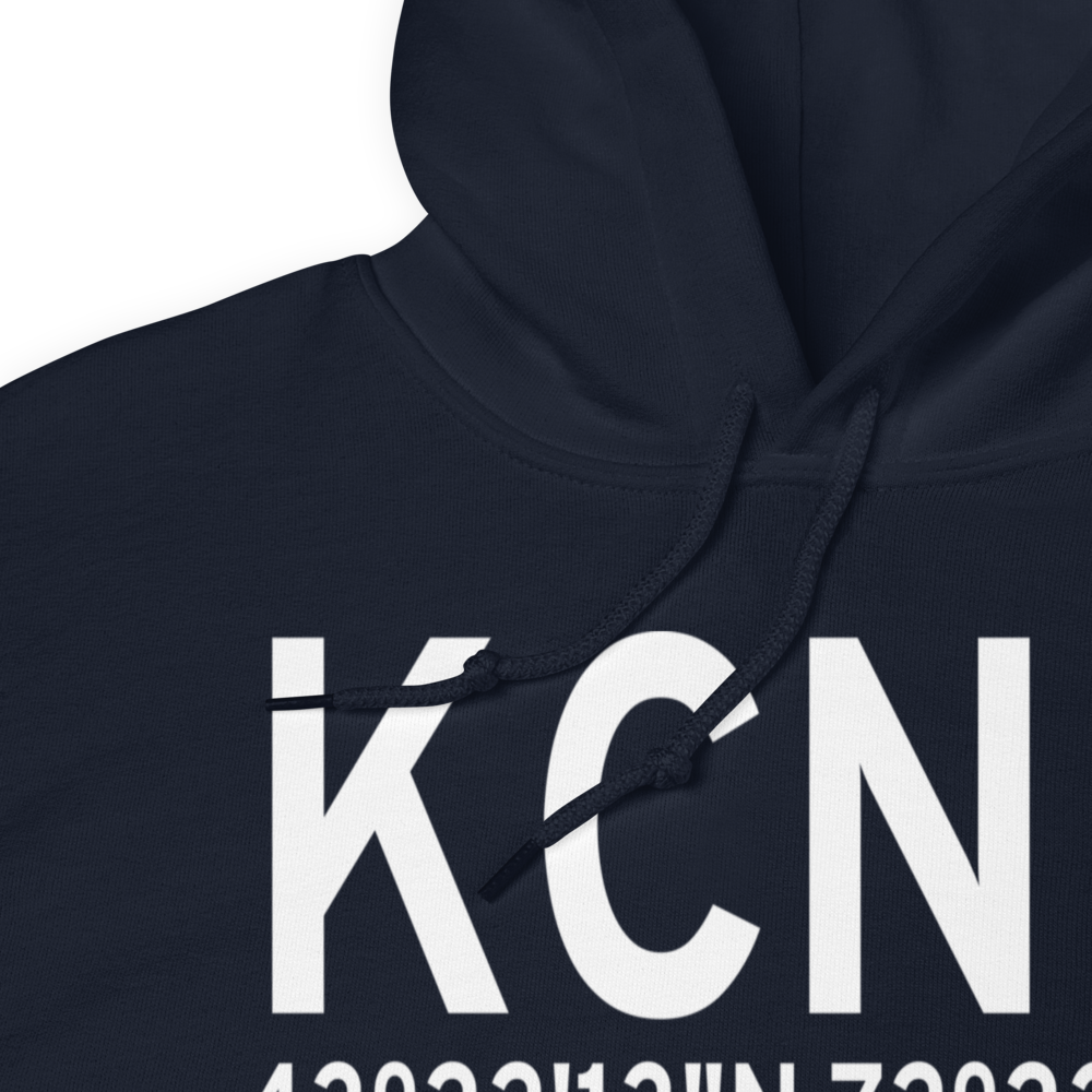Claremont Municipal Airport (KCNH) ICAO Hoodie Sweatshirt 