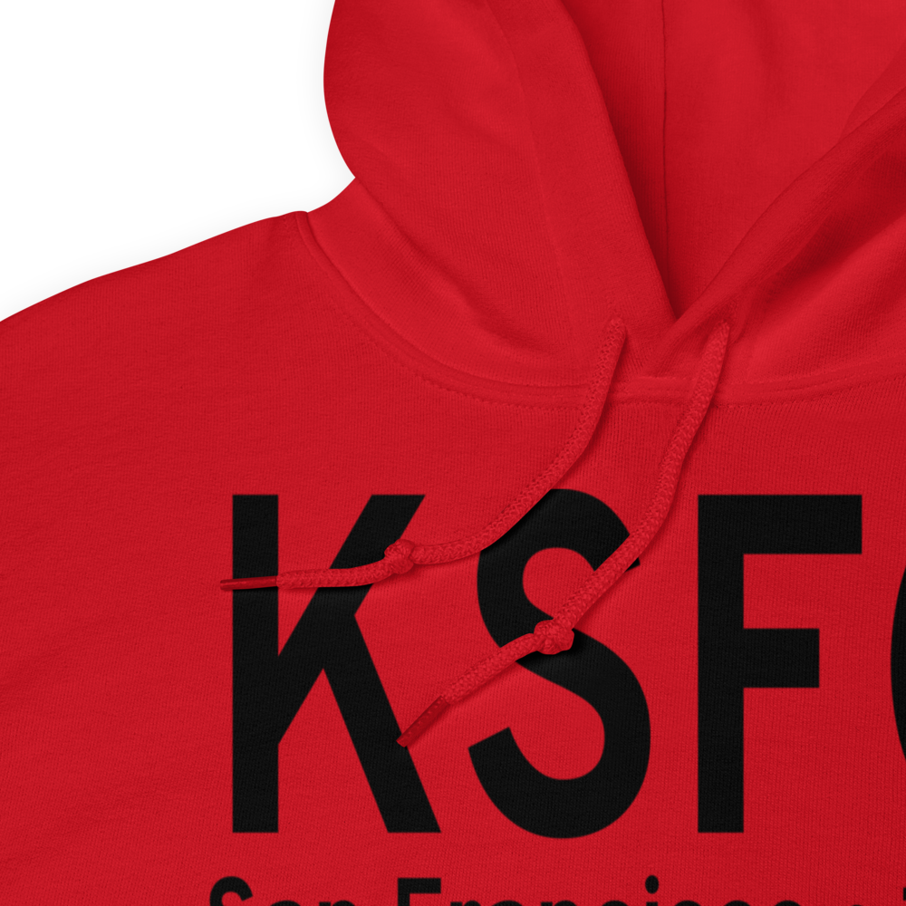 San Francisco International Airport (KSFO) ICAO Hoodie Sweatshirt 