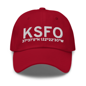 San Francisco International Airport (KSFO) ICAO Hat