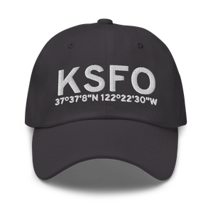 San Francisco International Airport (KSFO) ICAO Hat