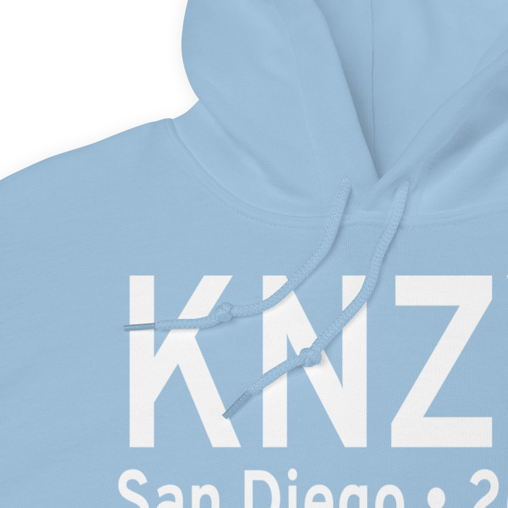 North Island Naval Air Station-Halsey Field (KNZY) ICAO Hoodie Sweatshirt 