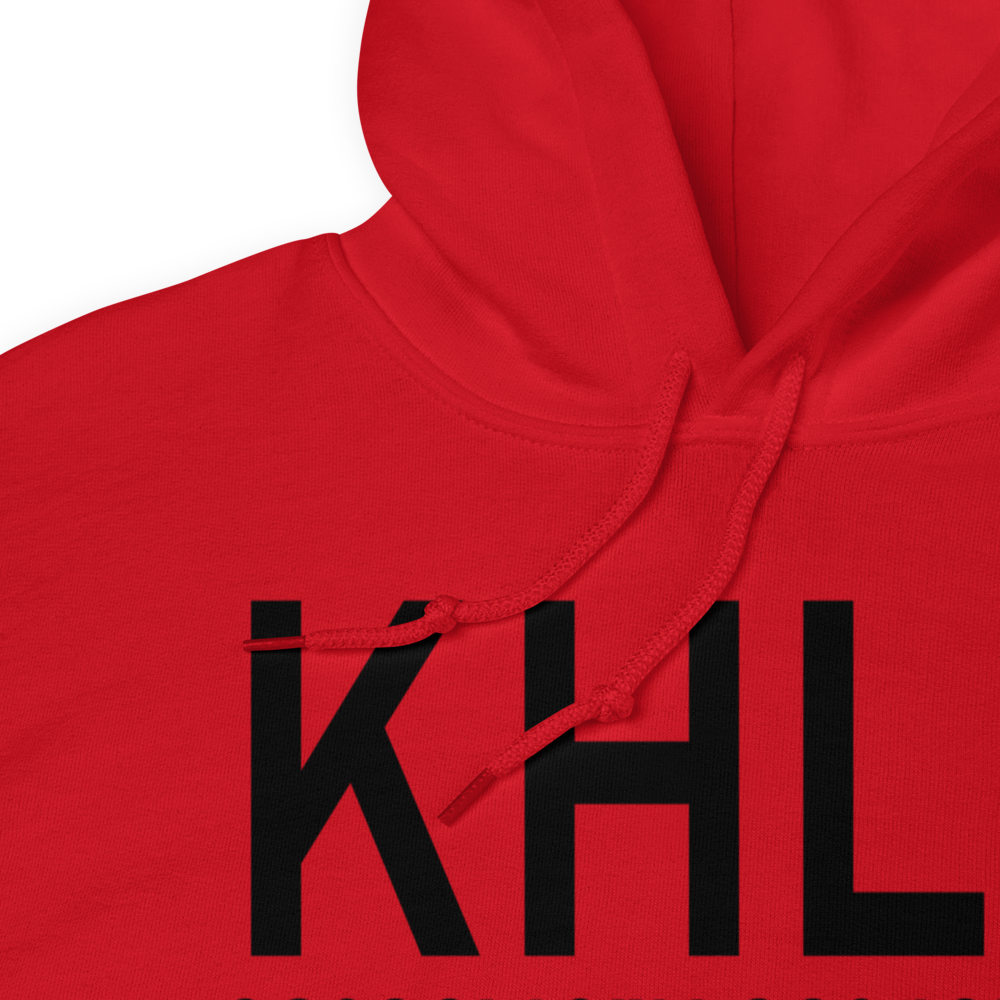 Hill City Municipal Airport (KHLC) ICAO Hoodie Sweatshirt 