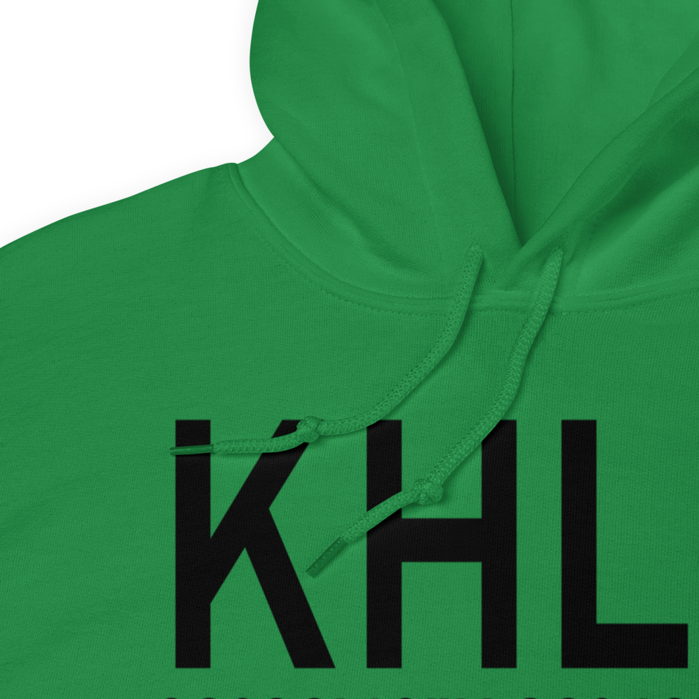 Hill City Municipal Airport (KHLC) ICAO Hoodie Sweatshirt 