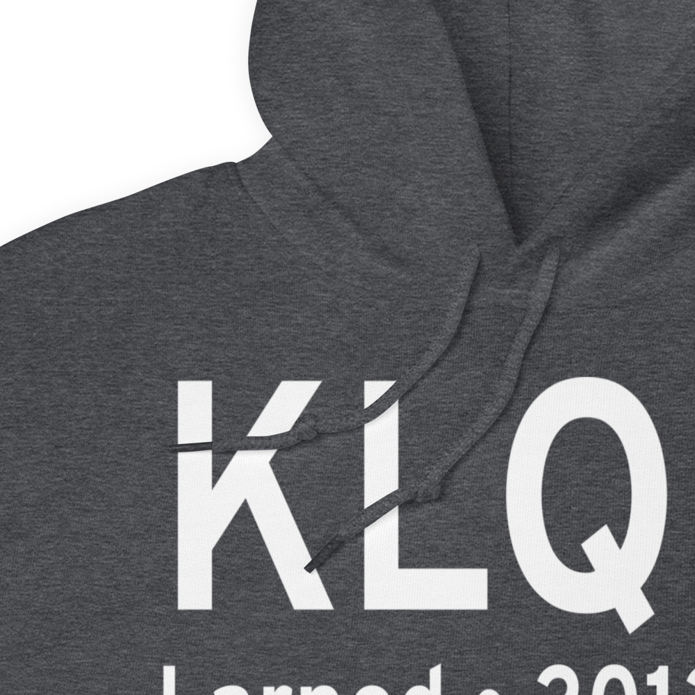 Larned Pawnee County Airport (KLQR) ICAO Hoodie Sweatshirt 