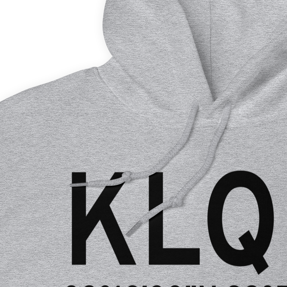 Larned Pawnee County Airport (KLQR) ICAO Hoodie Sweatshirt 