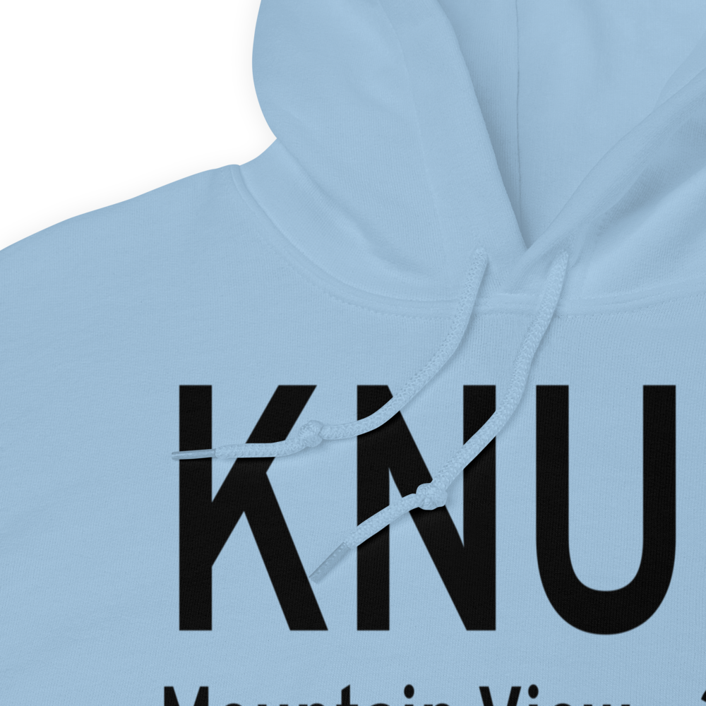 Moffett Federal Airfield (KNUQ) ICAO Hoodie Sweatshirt 