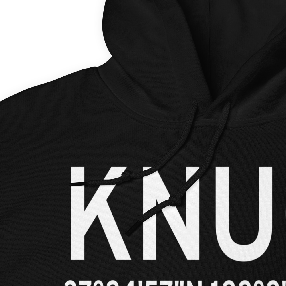 Moffett Federal Airfield (KNUQ) ICAO Hoodie Sweatshirt 