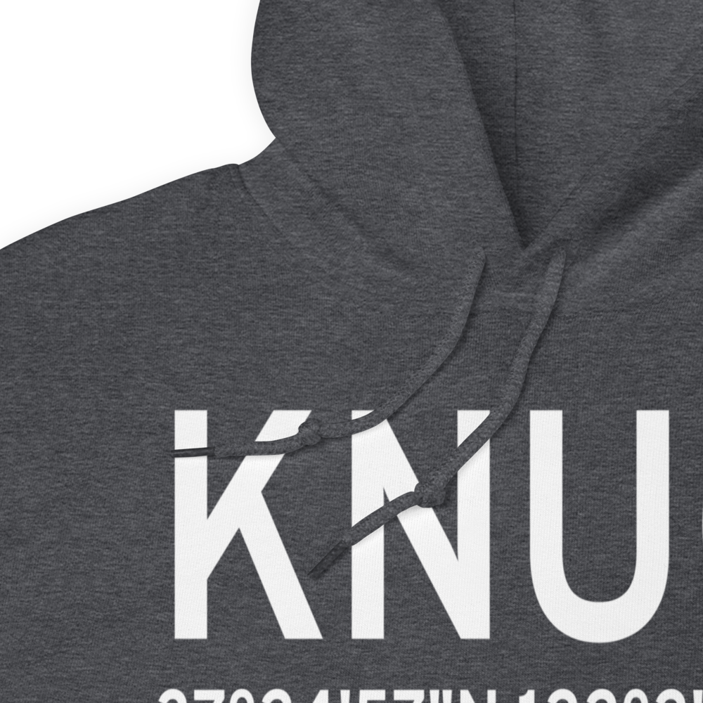 Moffett Federal Airfield (KNUQ) ICAO Hoodie Sweatshirt 