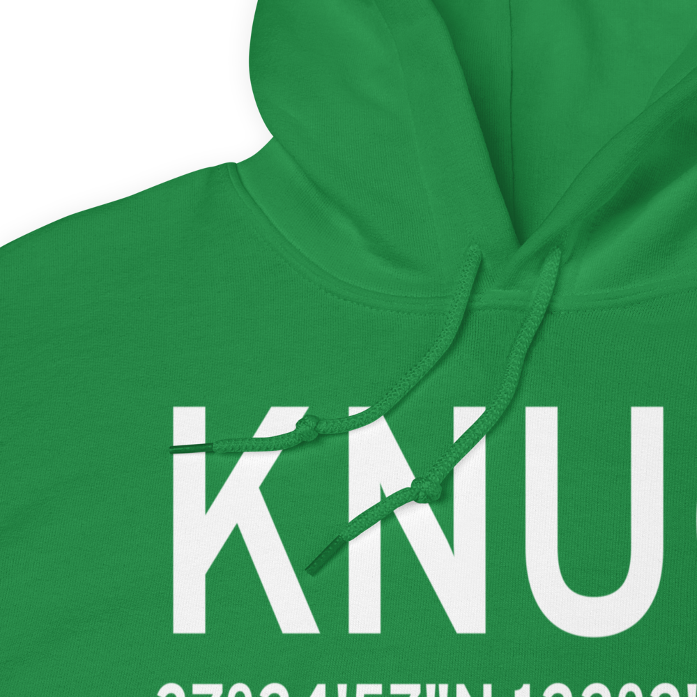 Moffett Federal Airfield (KNUQ) ICAO Hoodie Sweatshirt 