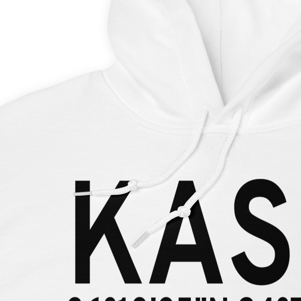Springdale Municipal Airport (KASG) ICAO Hoodie Sweatshirt 