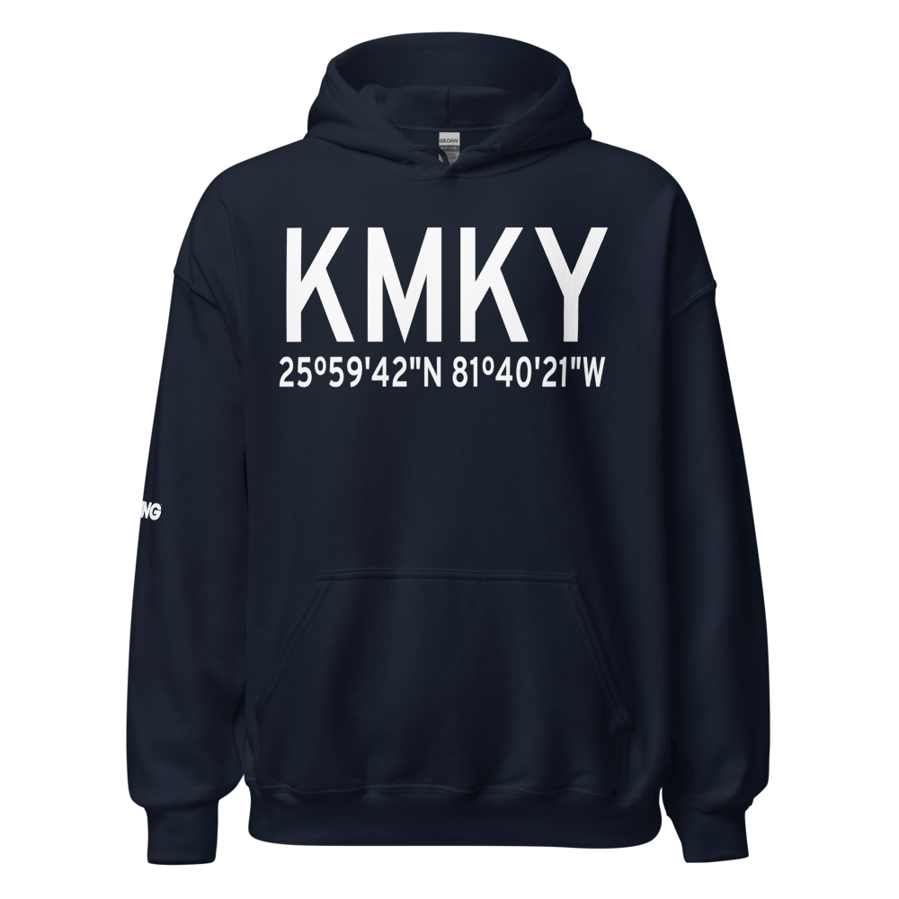Marco Island Executive Airport (KMKY) ICAO Hoodie Sweatshirt 