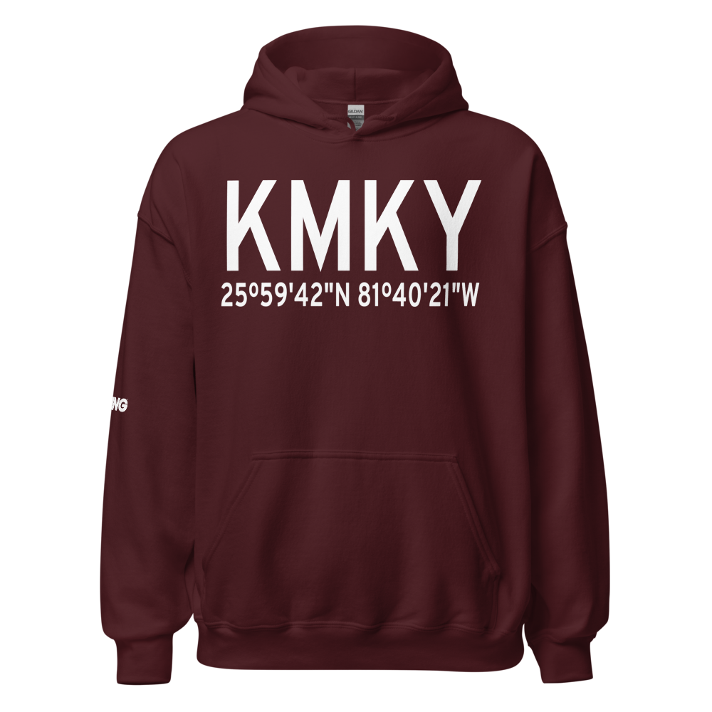 Marco Island Executive Airport (KMKY) ICAO Hoodie Sweatshirt 