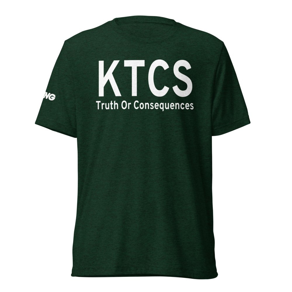 Truth Or Consequences Municipal Airport (KTCS) ICAO Tri-blend T-Shirt 