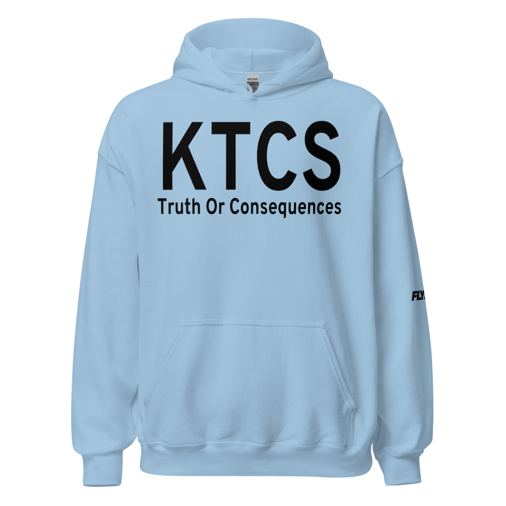 Truth Or Consequences Municipal Airport (KTCS) ICAO Hoodie Sweatshirt 