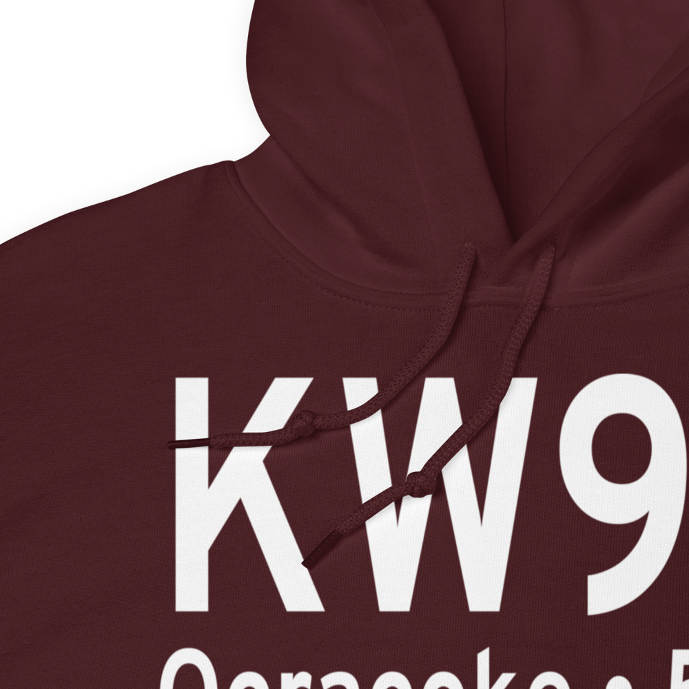 Ocracoke Island Airport (KW95) ICAO Hoodie Sweatshirt 