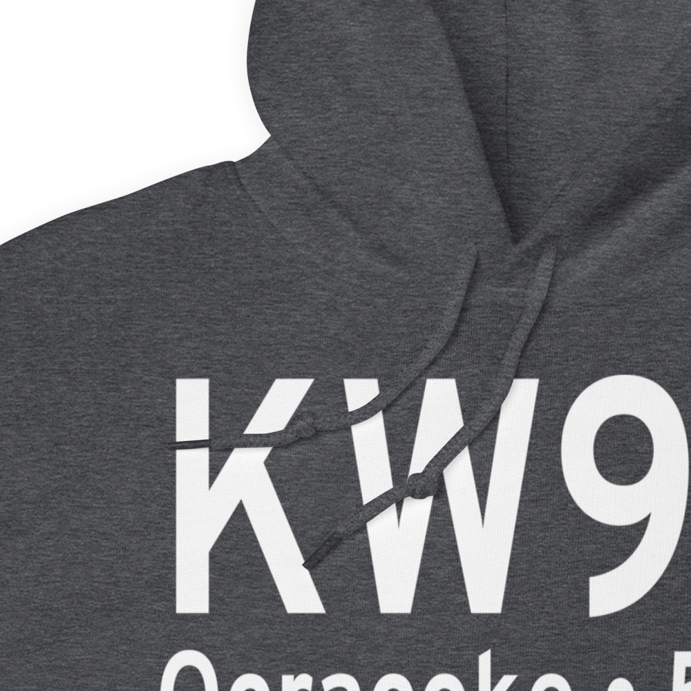 Ocracoke Island Airport (KW95) ICAO Hoodie Sweatshirt 