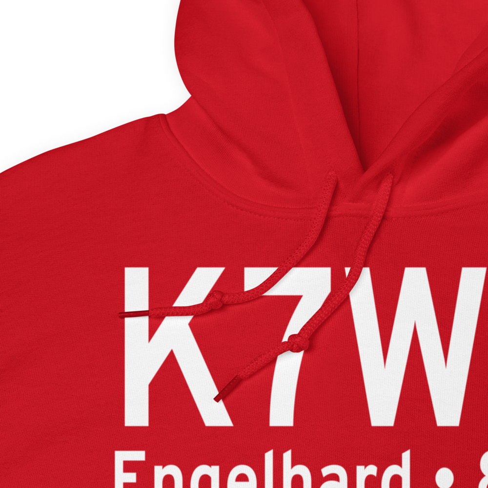 Hyde County Airport (K7W6) ICAO Hoodie Sweatshirt 