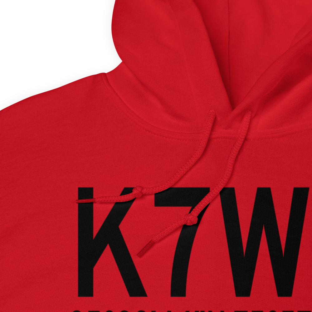 Hyde County Airport (K7W6) ICAO Hoodie Sweatshirt 