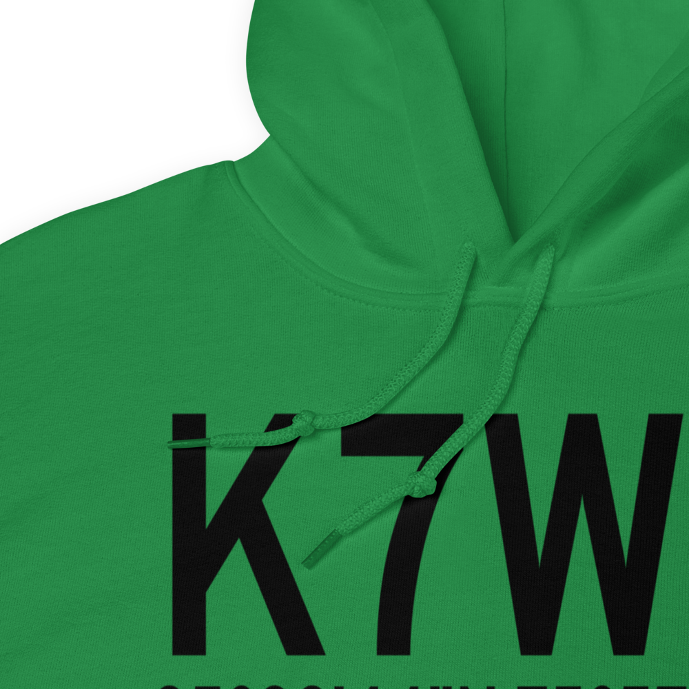 Hyde County Airport (K7W6) ICAO Hoodie Sweatshirt 