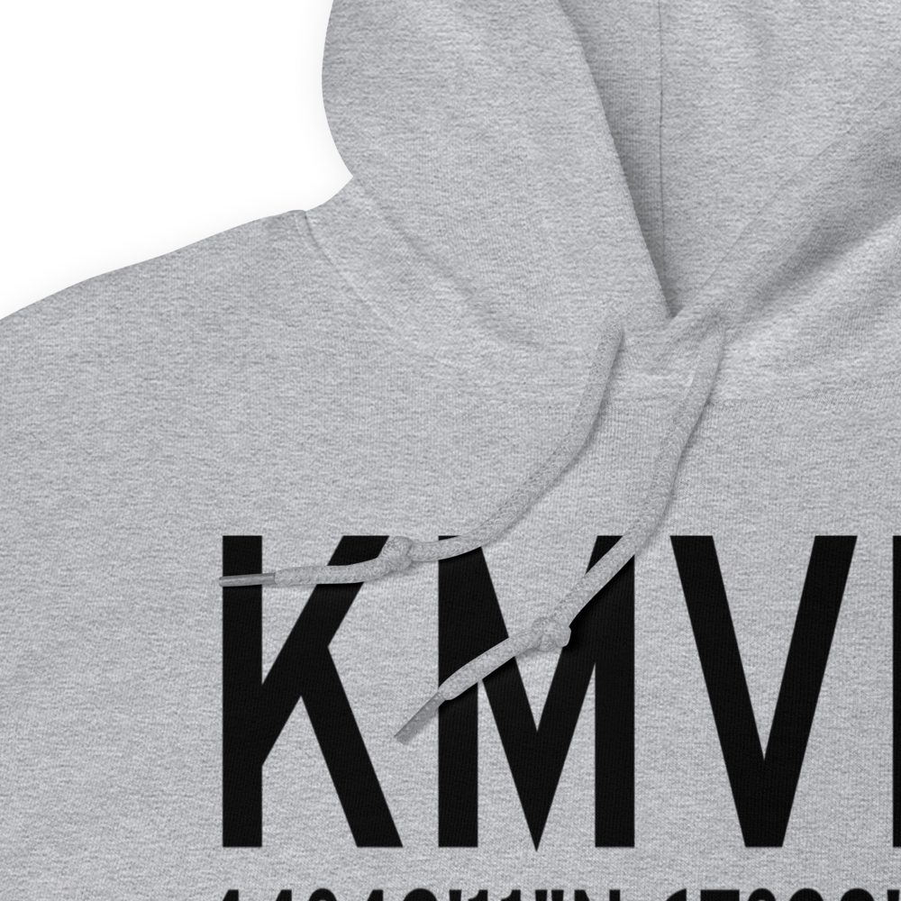 Machias Valley Airport (KMVM) ICAO Hoodie Sweatshirt 