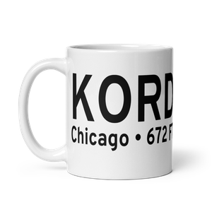 Chicago O'Hare International Airport (KORD) ICAO Mug