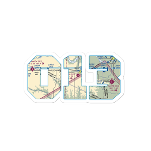 Haddock Field (O13) VFR Sectional Sticker