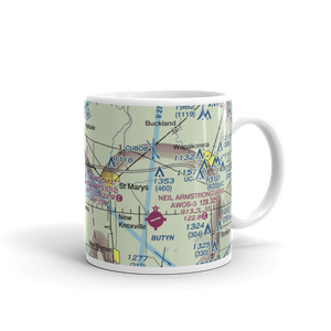 Grand Lake St Marys Seaplane Base (O12) VFR Sectional  Mug