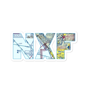 MCOLF Camp Pendleton (Red Beach) Airport (NXF) VFR Sectional Sticker