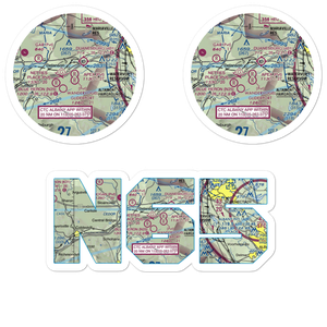Knox Airport (N65) VFR Sectional Sticker Pack