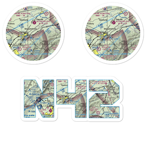 Shippensburg Airport (N42) VFR Sectional Sticker Pack