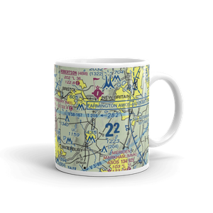 Waterbury Airport (N41) VFR Sectional  Mug