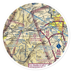 Meyers Heliport (N39) VFR Sectional Sticker (30 mile)