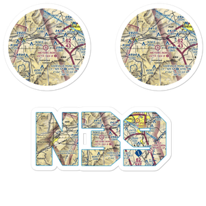 Meyers Heliport (N39) VFR Sectional Sticker Pack