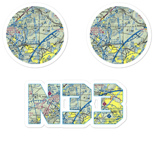 Picatinny Army Heliport (N33) VFR Sectional Sticker Pack