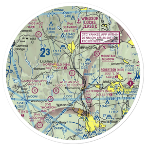 Northfield Heliport (N09) VFR Sectional Sticker (30 mile)