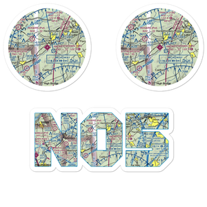 Hackettstown Airport (N05) VFR Sectional Sticker Pack