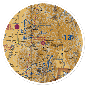 Red River Heliport (N02) VFR Sectional Sticker (30 mile)