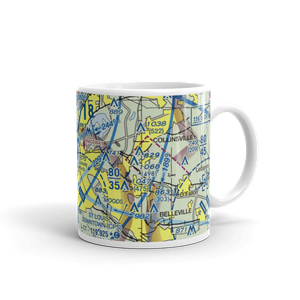 St Louis Downtown Heliport (MO7) VFR Sectional  Mug