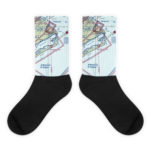 Matagorda Island Air Force Base (MGI) VFR Sectional Socks