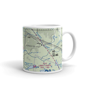 Bradford Camps Seaplane Base (ME3) VFR Sectional  Mug