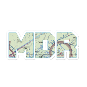 Medfra Airport (MDR) VFR Sectional Sticker
