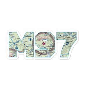 Morehead-Rowan County Clyde A. Thomas Regional Airport (SYM) VFR Sectional Sticker