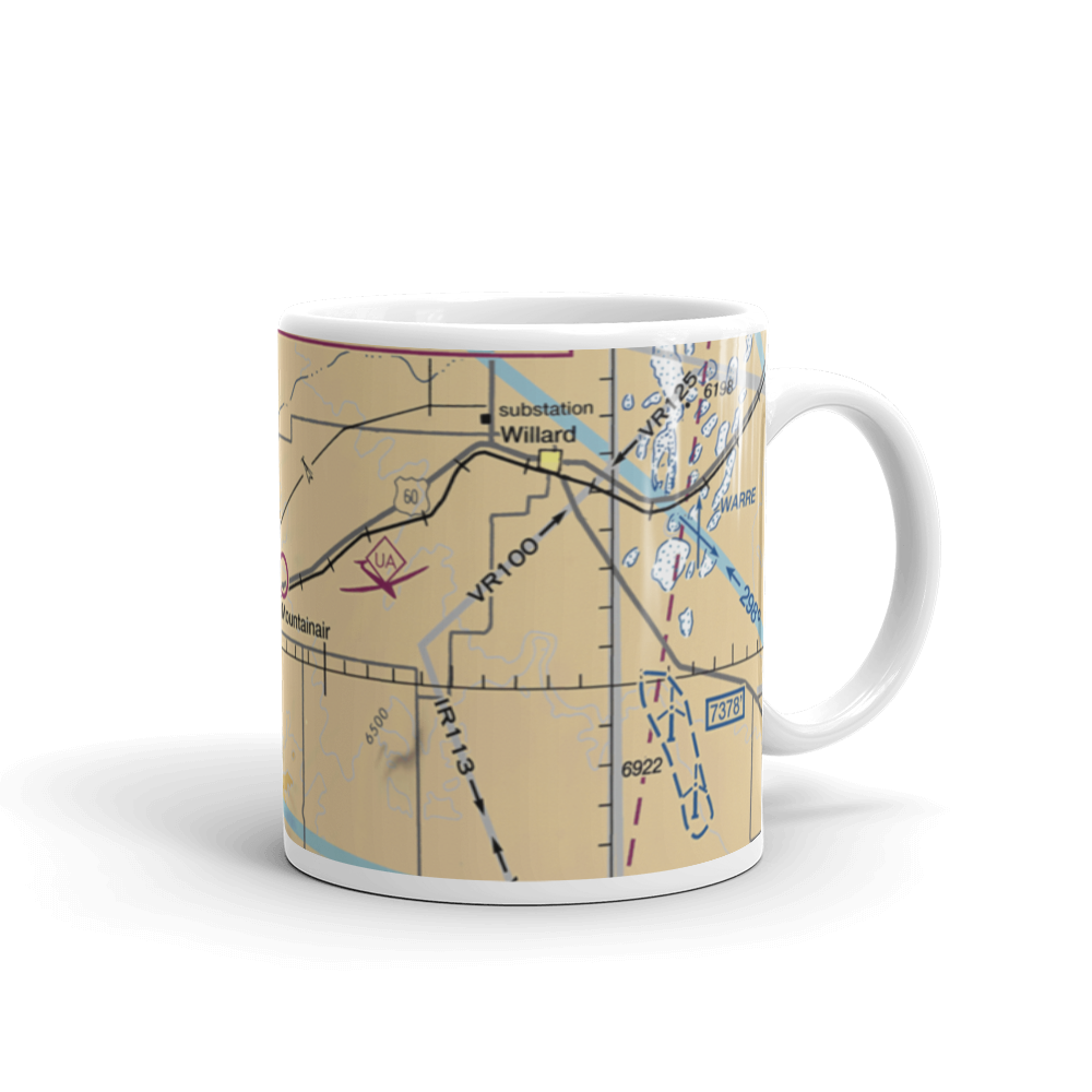 Mountainair Municipal Airport (M10) VFR Sectional  Mug 