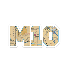 Mountainair Municipal Airport (M10) VFR Sectional Sticker