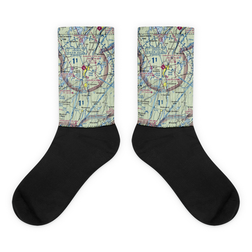 Augusta Seaplane Base (M00) VFR Sectional Socks 
