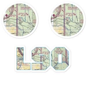 Ocotillo Airport (L90) VFR Sectional Sticker Pack